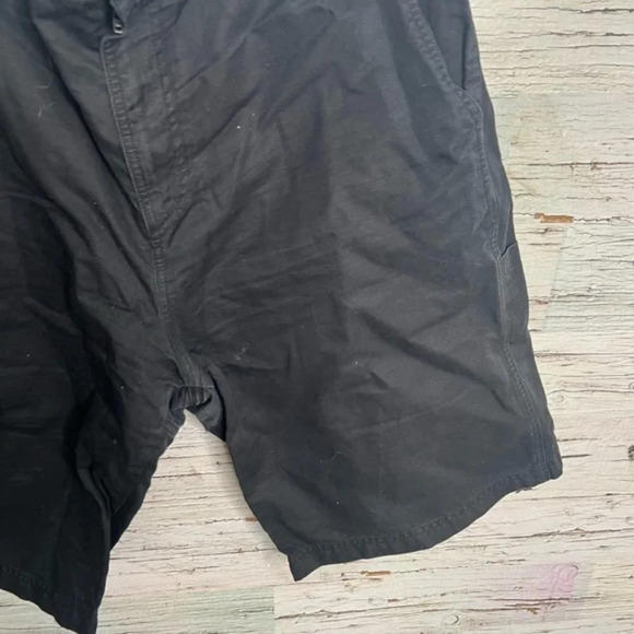 COS Black cos relaxed denim  shorts size 30 - Picture 3 of 8